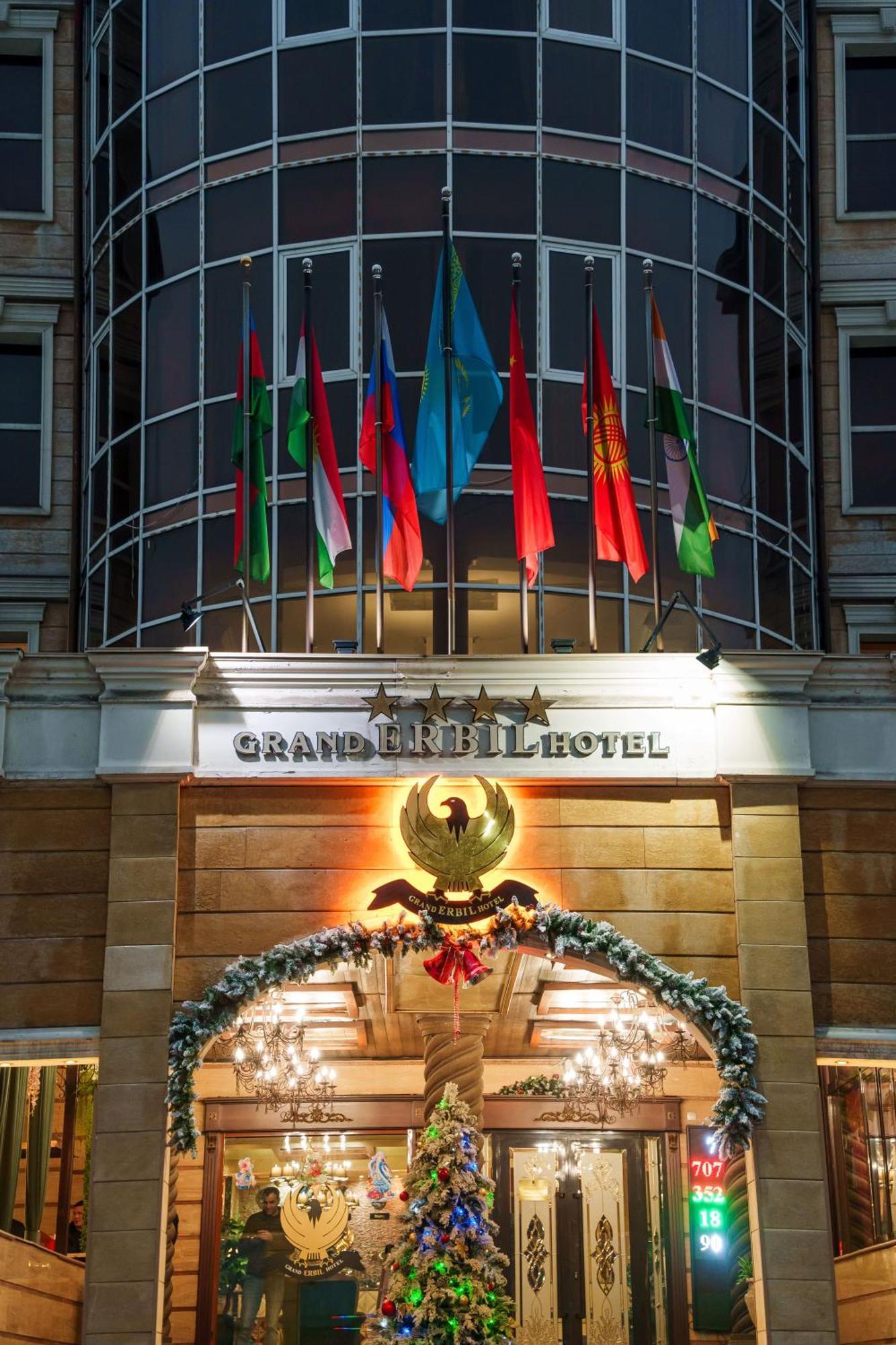 Almaty Grand Erbil Hotel Eksteriør bilde